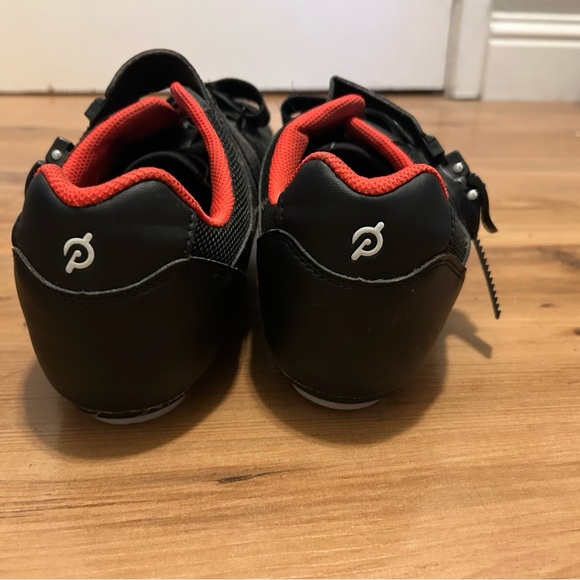 Peloton Black and Red Original Clip-in Shoes Mens US 13 EU 47 - Picture 3 of 5